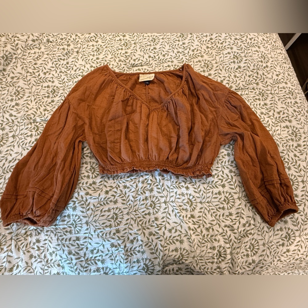 Universal Thread Brown Crop Top